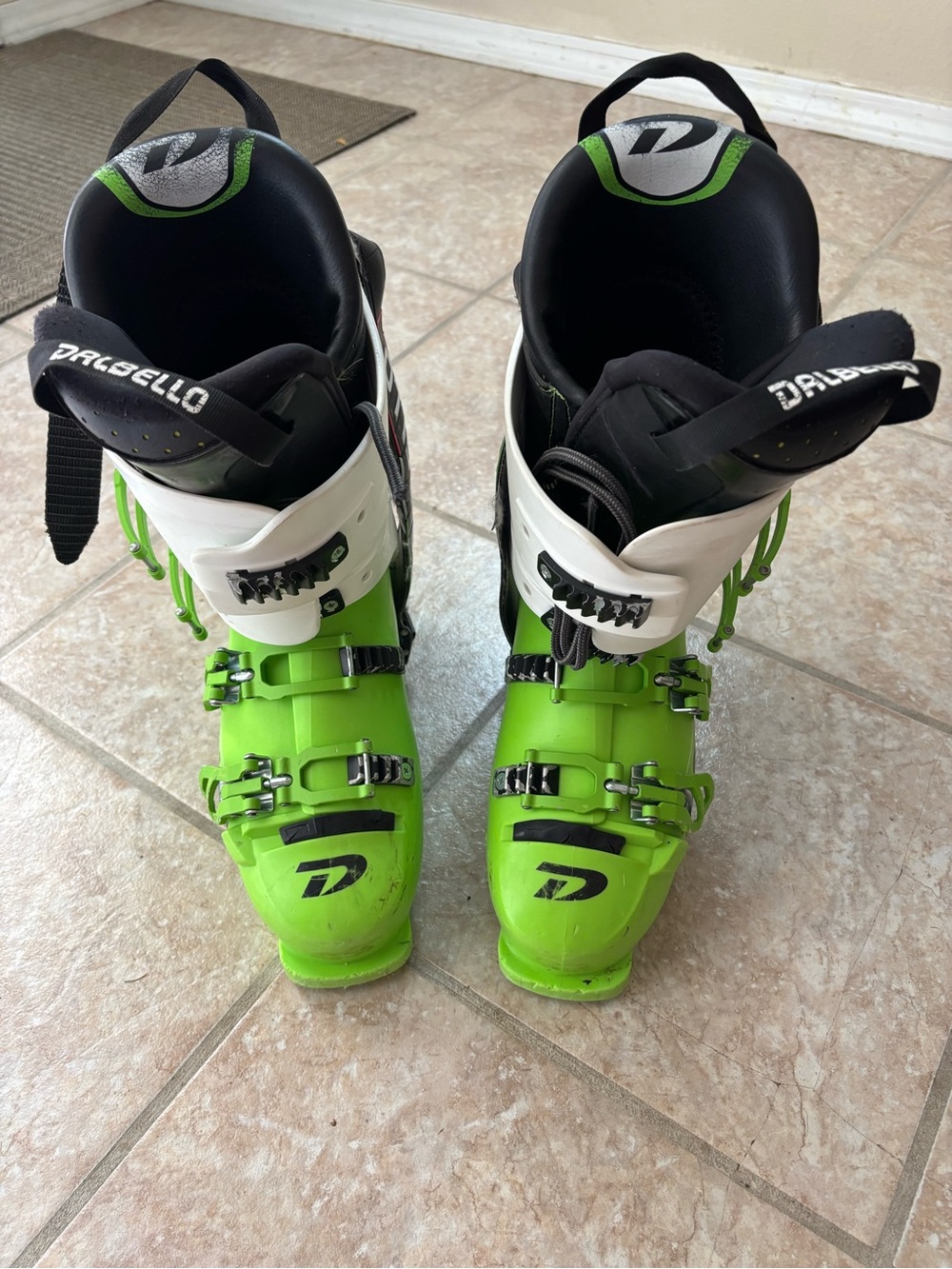 Dalbello Green White Ski Boots